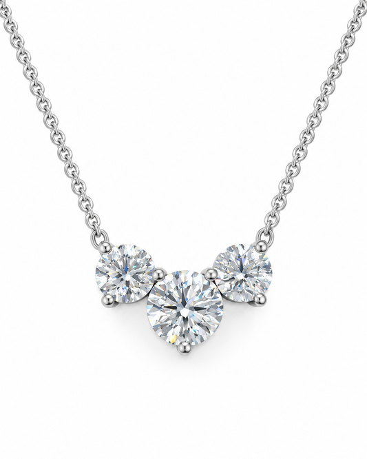 10th Anniversary Necklace 10ct total Lab Grown Diamonds