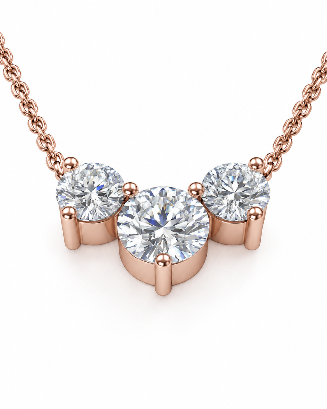 10th Anniversary Necklace 10ct total Lab Grown Diamonds